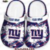 New York Giants White Splash Crocs – Custom Red Strap Fan Clogs New York Giants White Splash Crocs – Custom Red Strap Fan Clogs