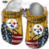 Minnesota Vikings Purple Splash Crocs – Custom Yellow Strap Fan Clogs
